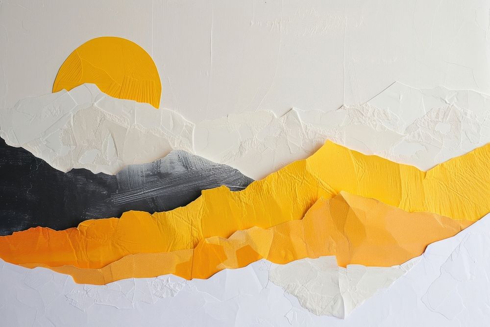 Yellow Mountain art painting mountain.