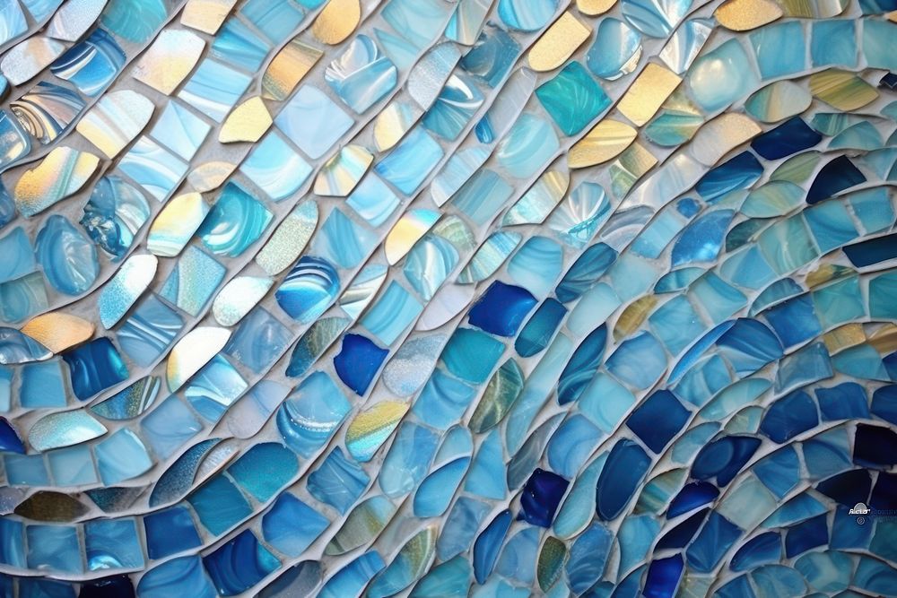 Sea mosaic art backgrounds.