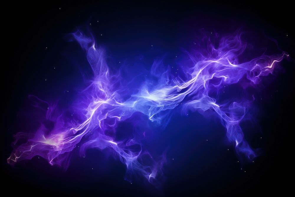 Neon purple toxic smoke backgrounds lightning darkness.