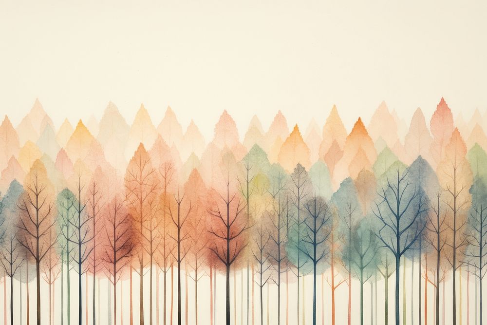  Forest backgrounds landscape outdoors. AI generated Image by rawpixel.