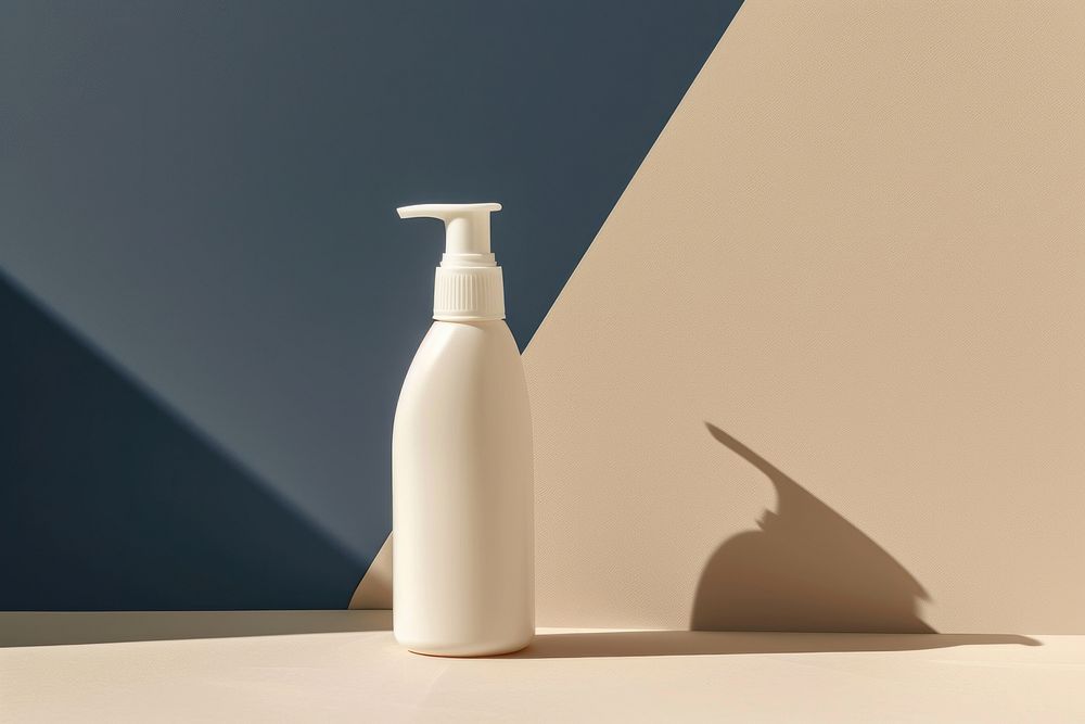 Body lotion  bottle simplicity container.