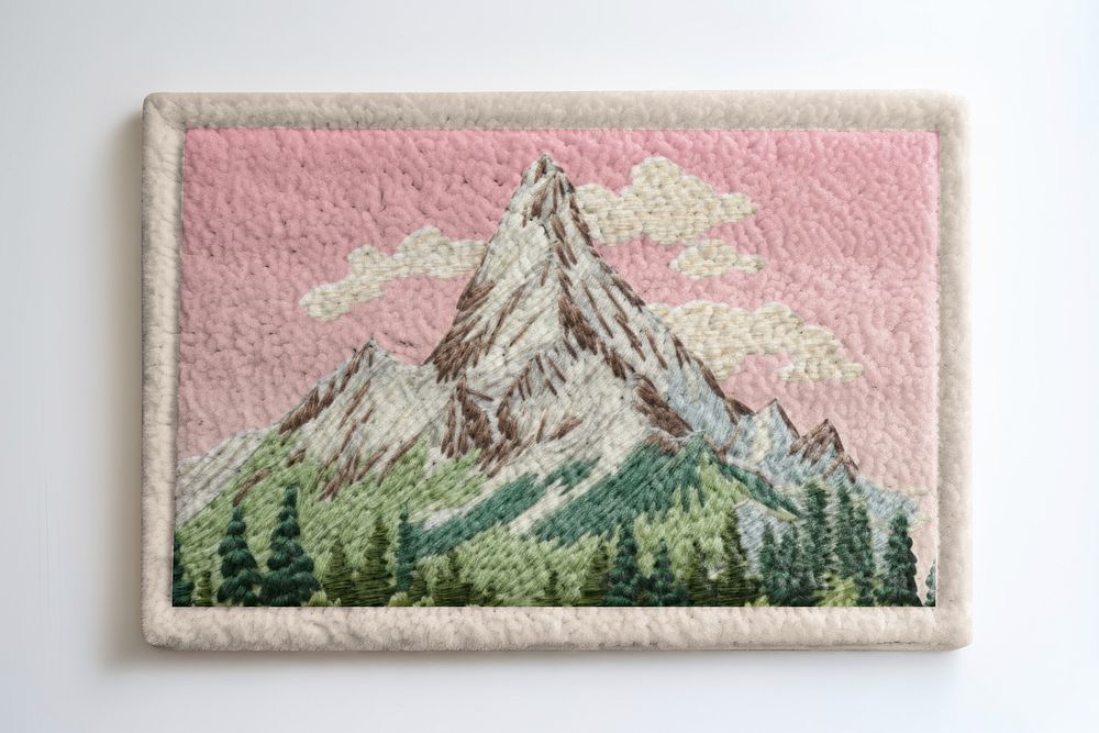 Mountain door mat