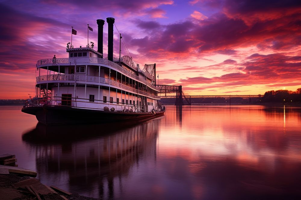 Mississippi River outdoors vehicle nature.