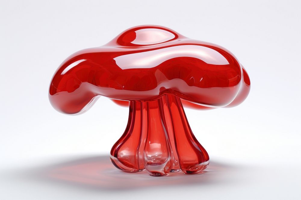 Melting mushroom fungus translucent poisonous.