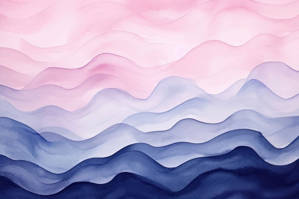 Watercolor background backgrounds pink wave.