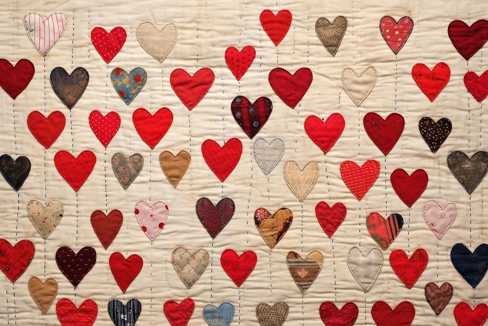 Hearts repeated pattern backgrounds creativity repetition.