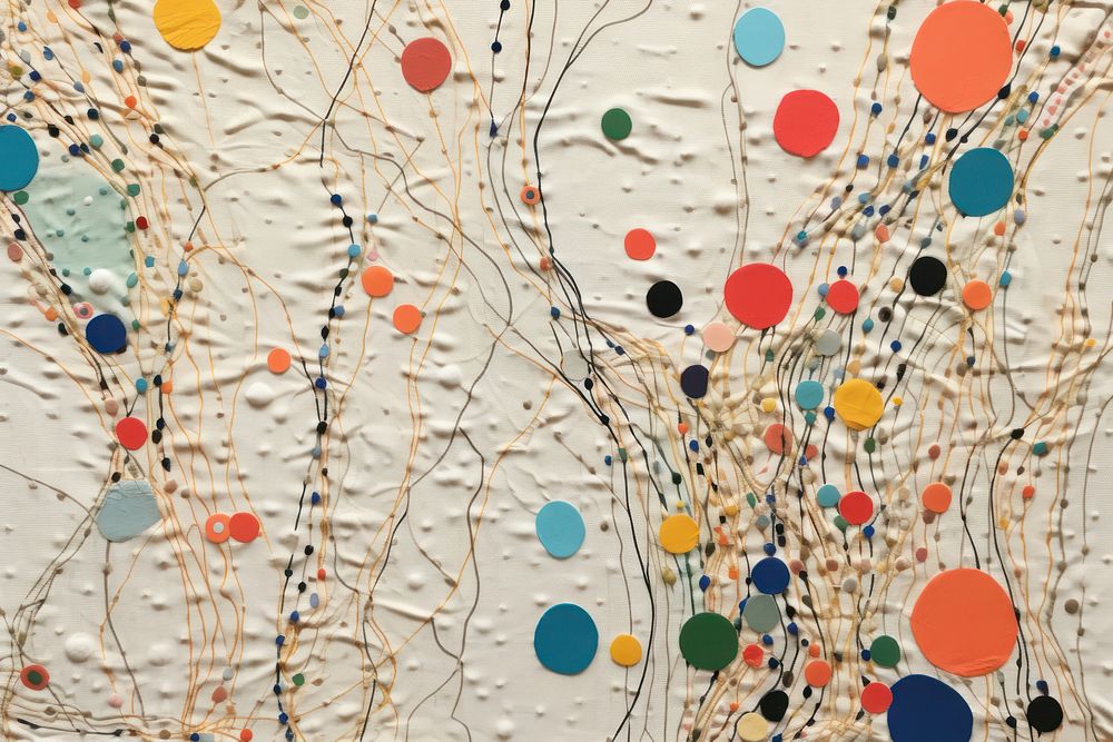 Popping confetti pattern art backgrounds creativity.