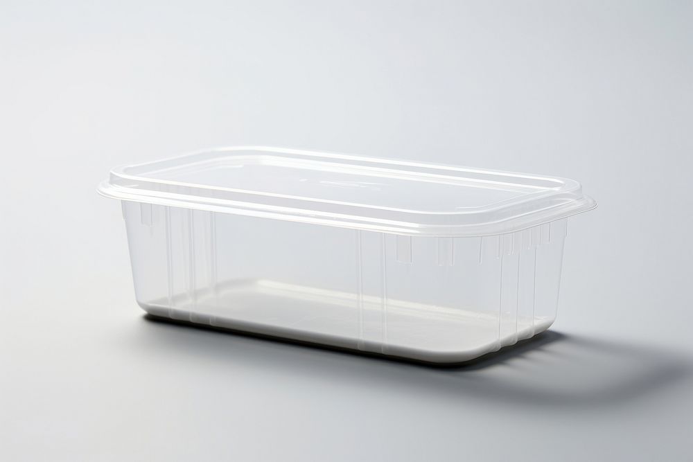 Food container packaging  studio shot delivering lighting.
