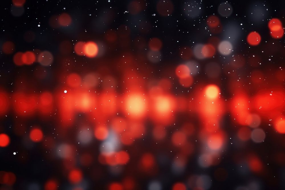 Neon black and red light pattern bokeh effect background backgrounds abstract shape.