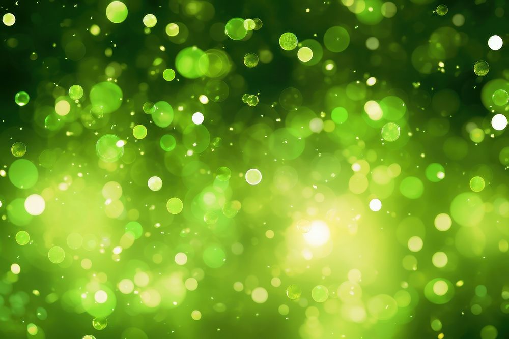 Neon green light pattern bokeh effect background backgrounds abstract outdoors.