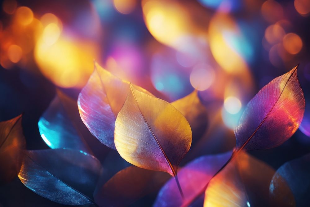 Pattern bokeh effect background leaf backgrounds abstract.