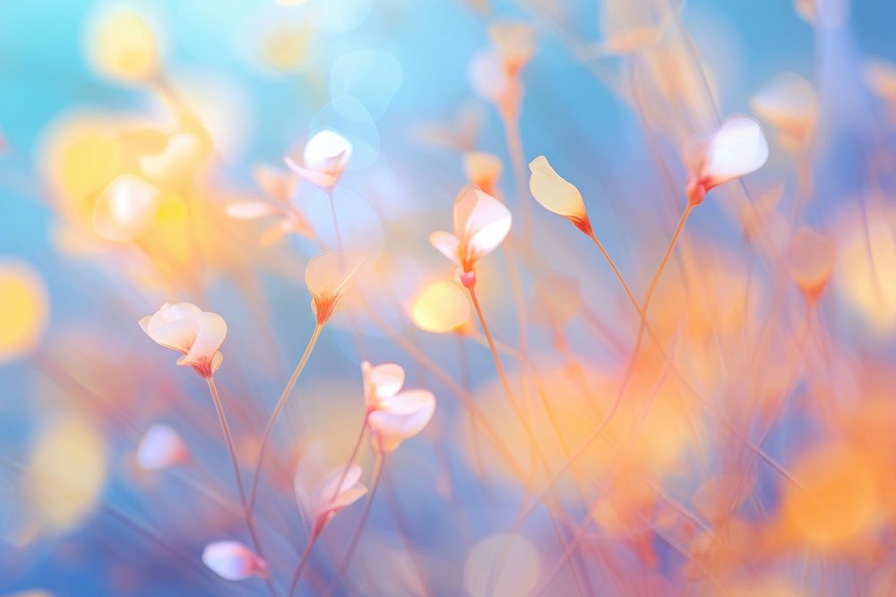 Pattern bokeh effect background nature backgrounds abstract.