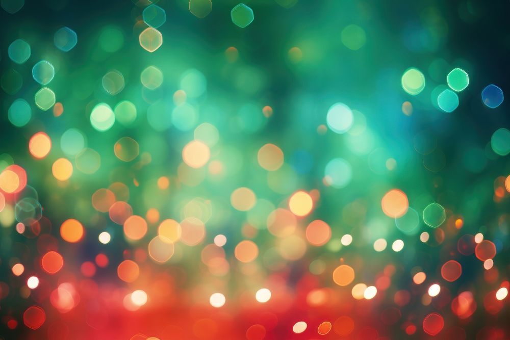 Neon red and green light pattern bokeh effect background backgrounds abstract outdoors.