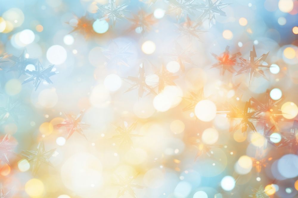 Snow flake window pattern bokeh effect background backgrounds abstract nature.