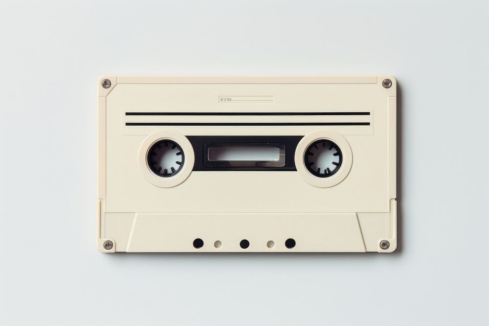 Cassette tape packaging  electronics technology nostalgia.