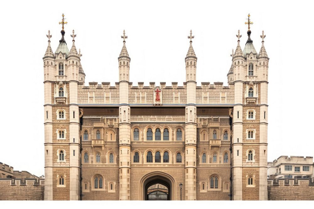 London tower architecture building landmark.