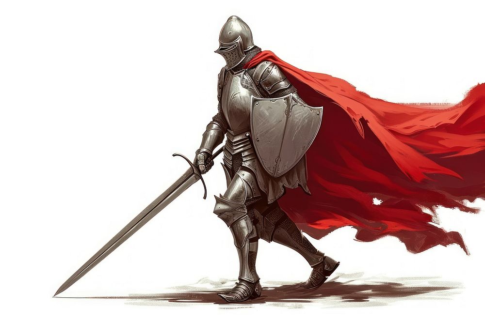 Knight knight sword protection.