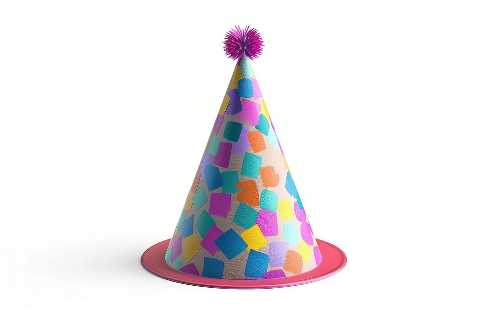 Party hat dessert party cake.