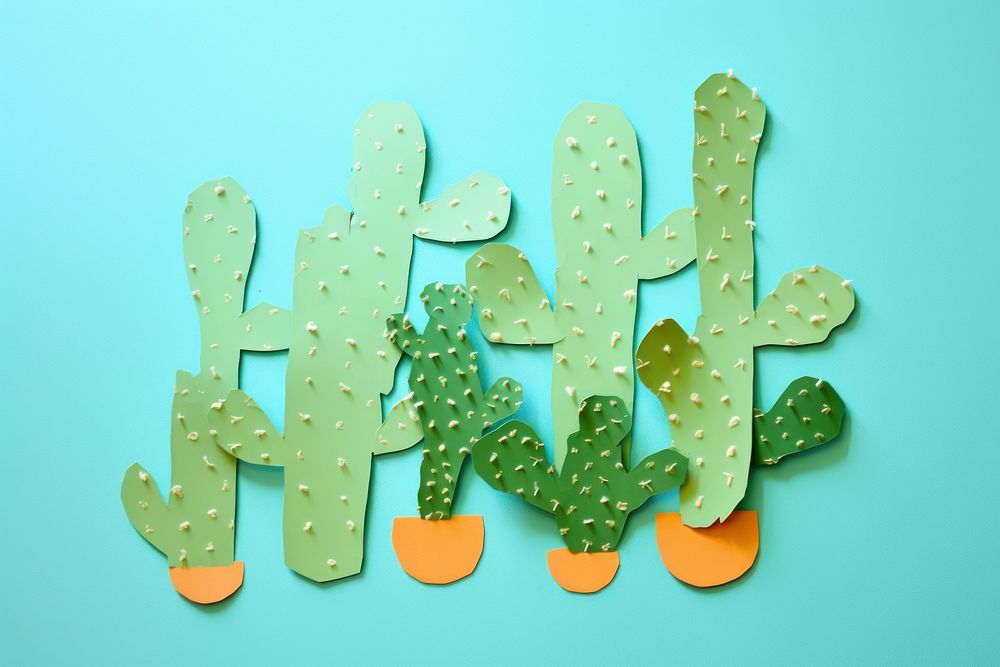 Cactus plant text creativity.