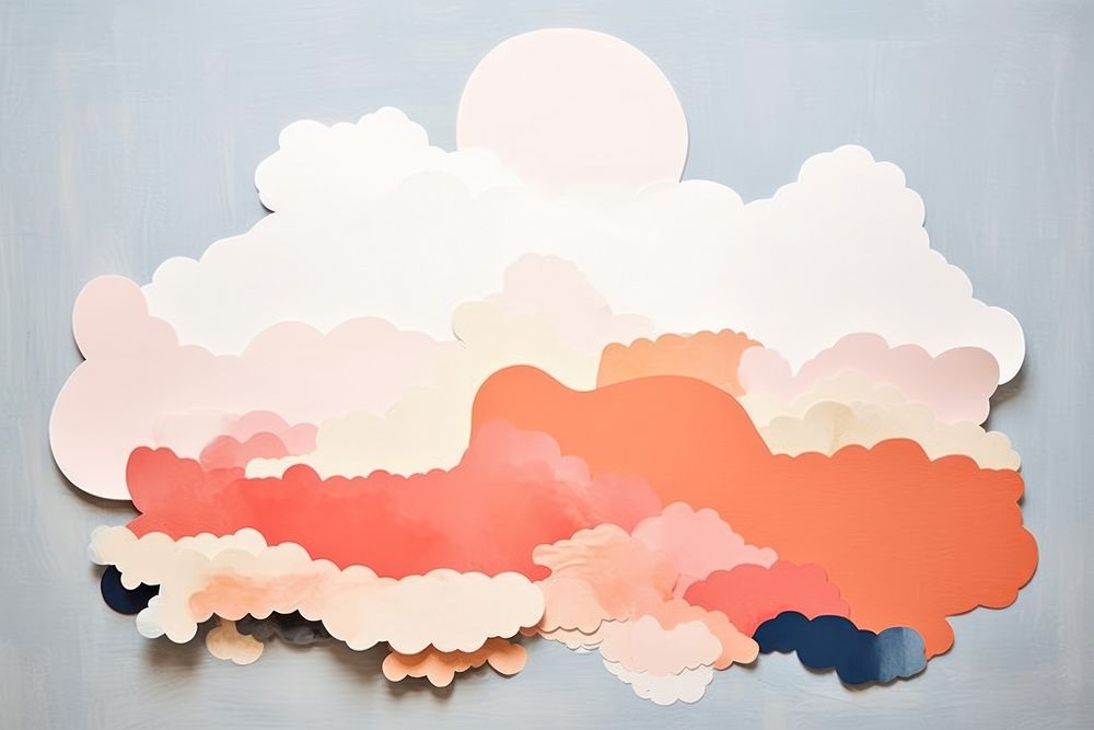 Cloud art sky painting.