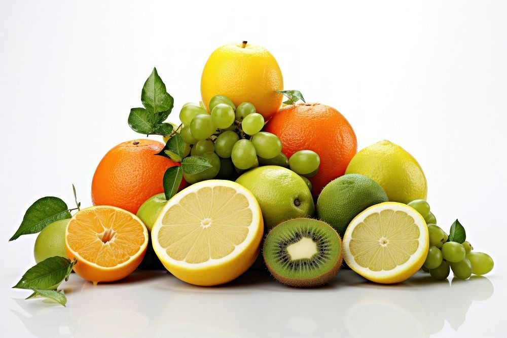 Healthy food grapefruit lemon.