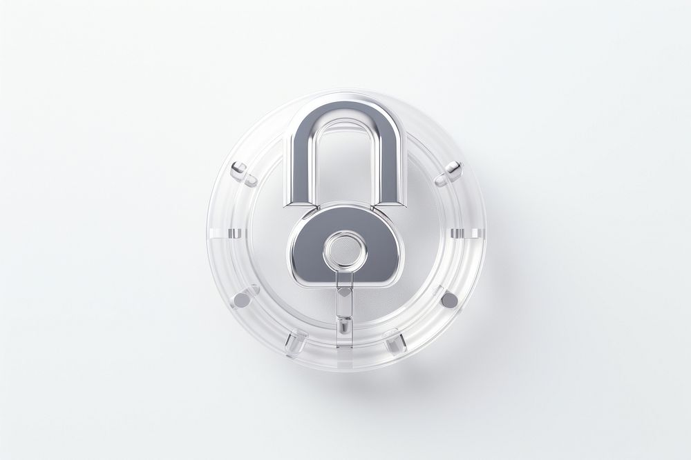 Logo Lock security lock protection.