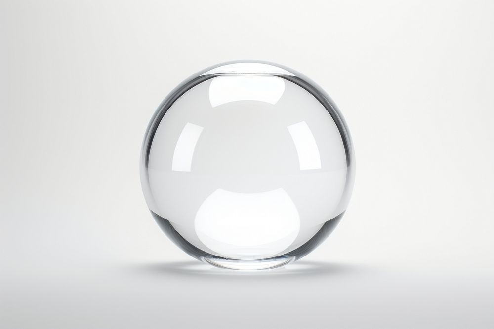 Sphere sphere glass transparent.