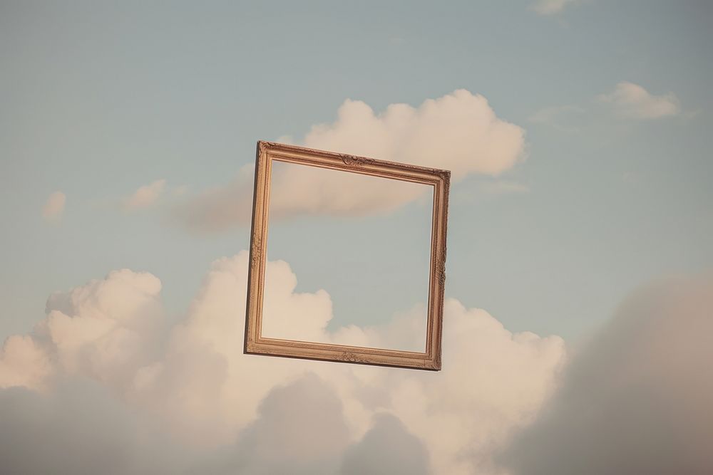  Clouds architecture tranquility reflection. AI generated Image by rawpixel.