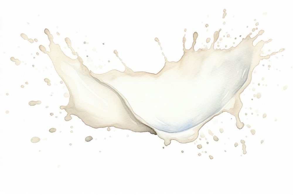 Milk splash splattered beverage impact. AI generated Image by rawpixel.