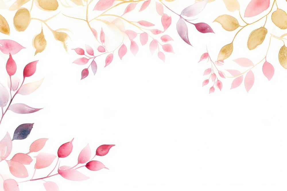 Gold leave pattern pink backgrounds.