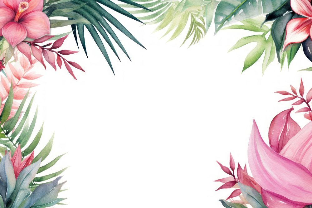 Palm spring outdoors painting pattern.