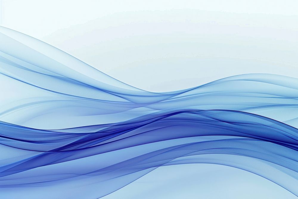 Abstract Background with Smooth Waves in Blue Tones backgrounds abstract pattern.