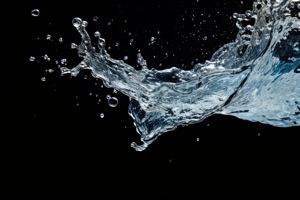 Water splash backgrounds refreshment reflection. AI generated Image by rawpixel.