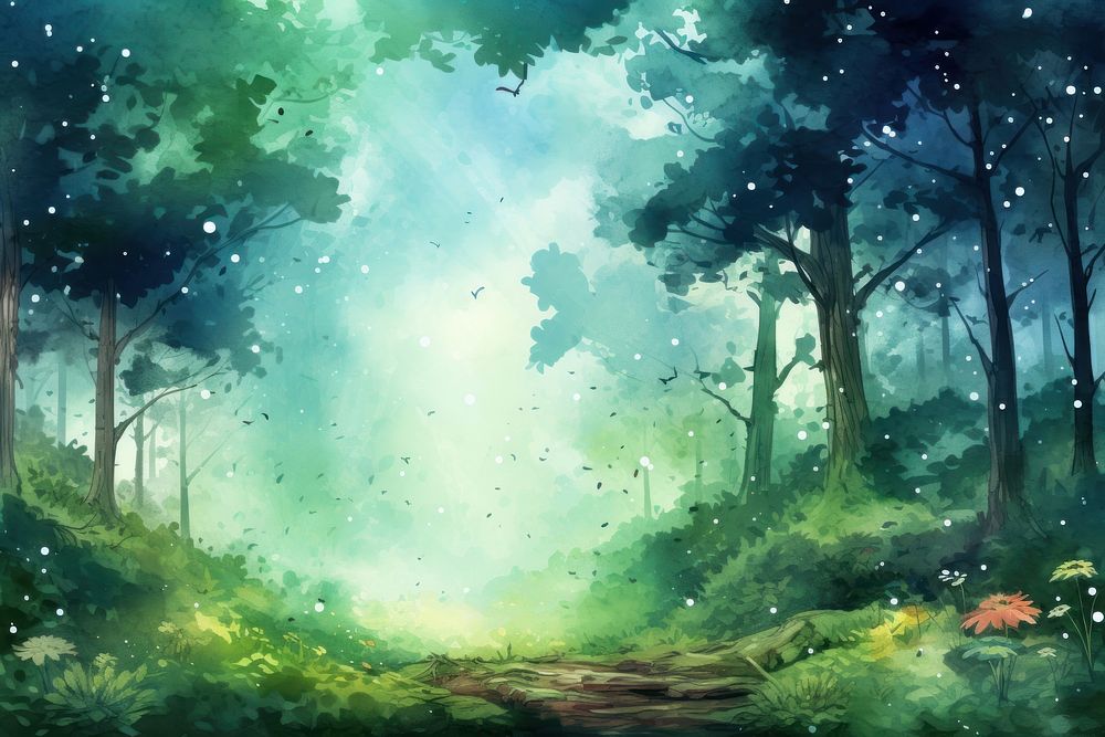 Forest metaverse backgrounds outdoors woodland.