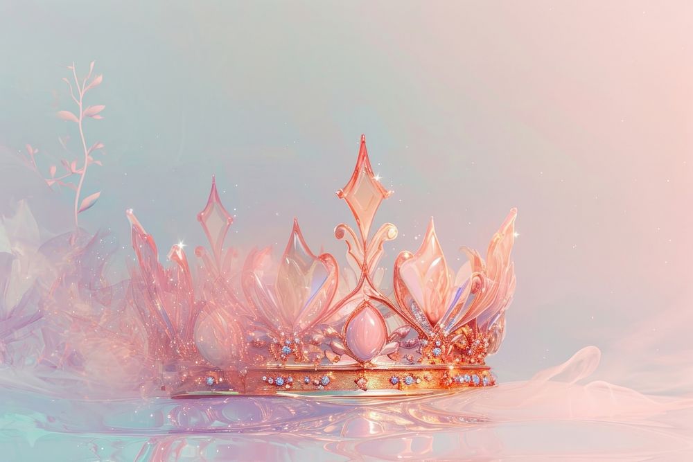 Gold crown tiara celebration accessories.