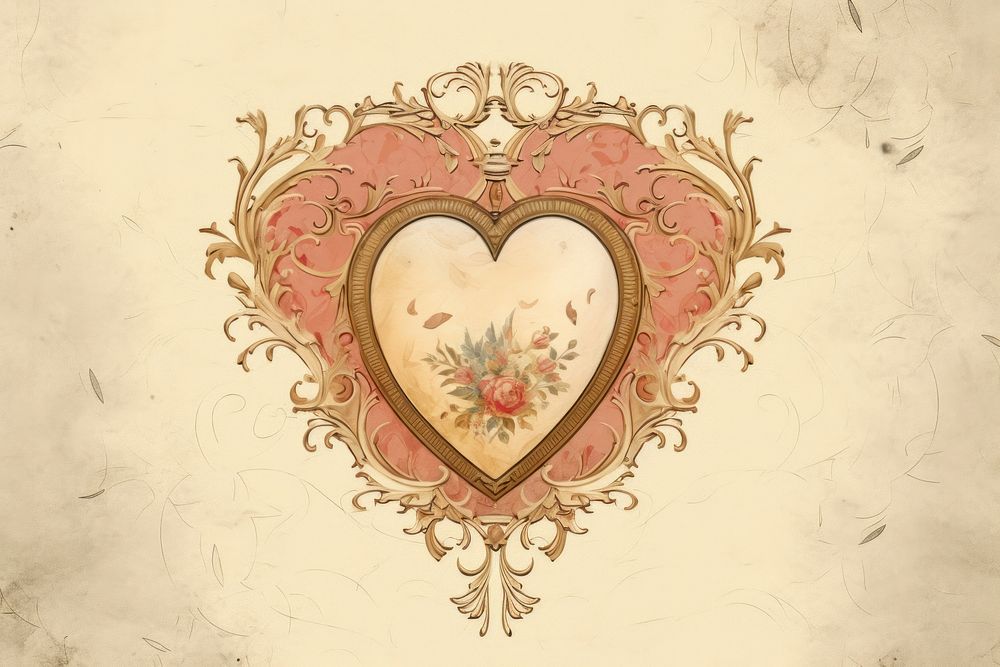 Illustration of heart backgrounds creativity decoration.