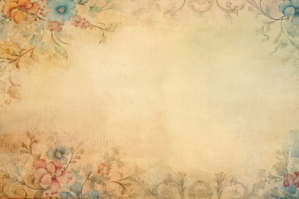 Illustration of vintage texture paper painting art backgrounds.