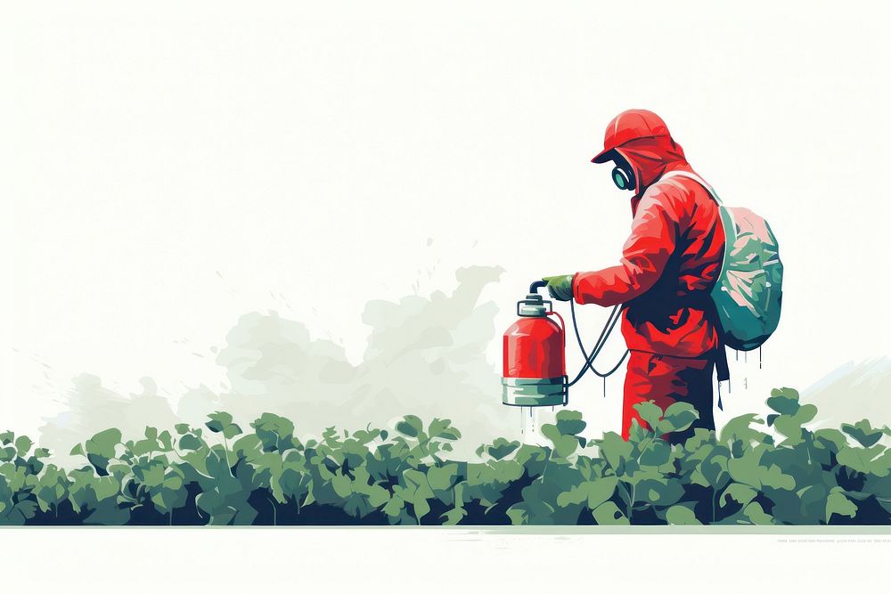 Pesticide outdoors adult agriculture.