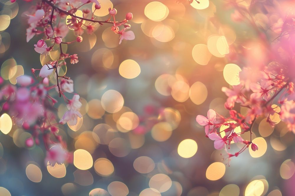 Nature pattern bokeh effect background nature backgrounds outdoors.