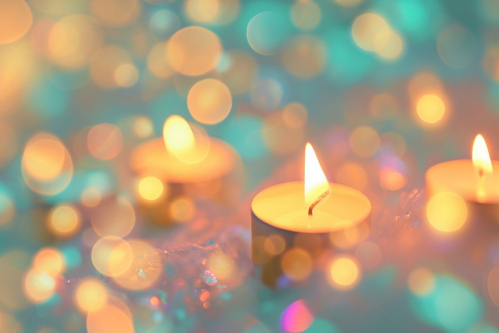 Wedding pattern bokeh effect background candle backgrounds light.