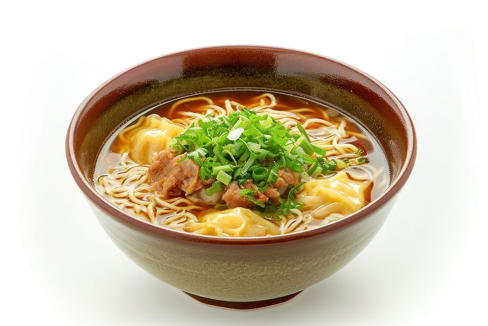 Soup noodle food meal.
