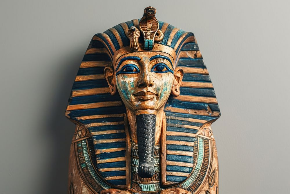 Pharaoh representation architecture sculpture.