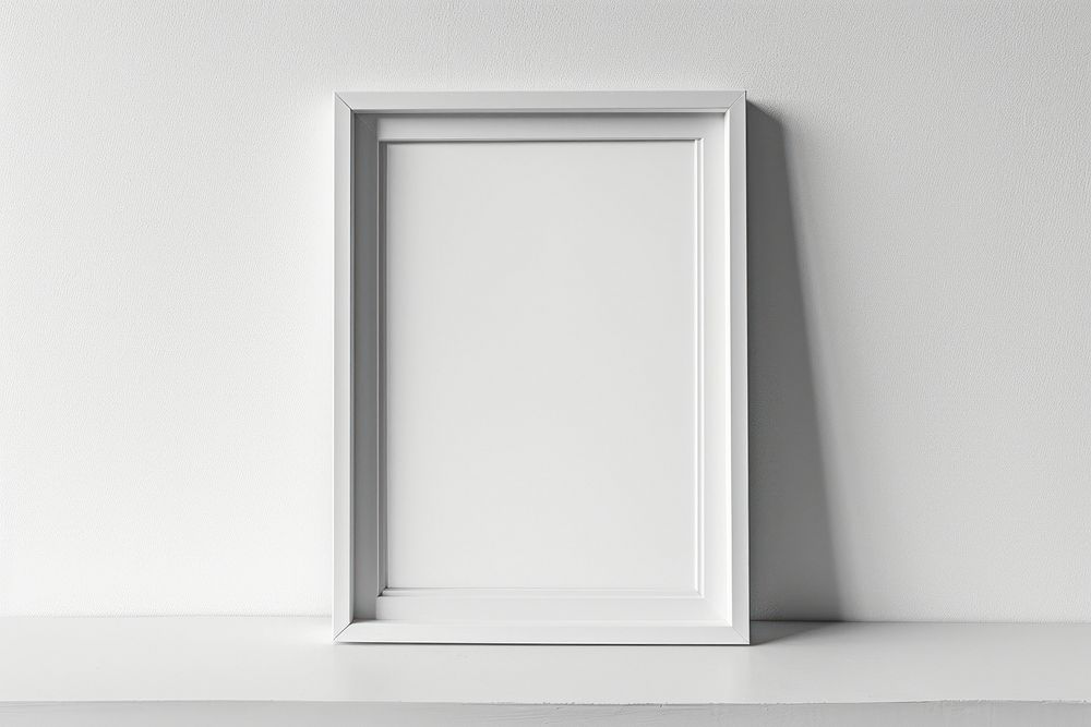 Picture frame white white background picture frame.