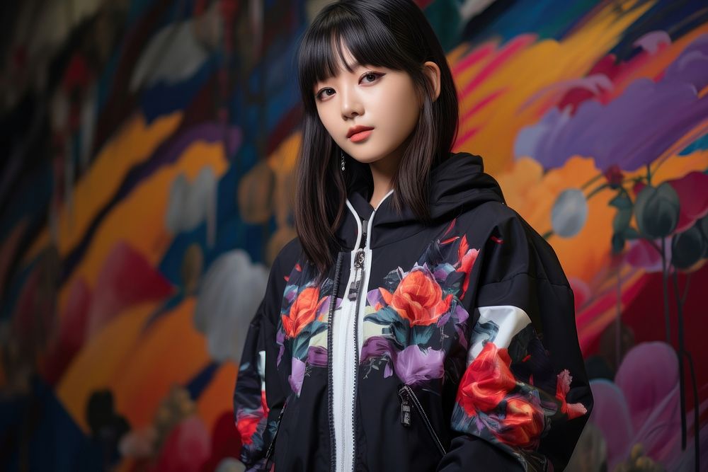 Thai teenager fashion portrait adult. AI generated Image by rawpixel.