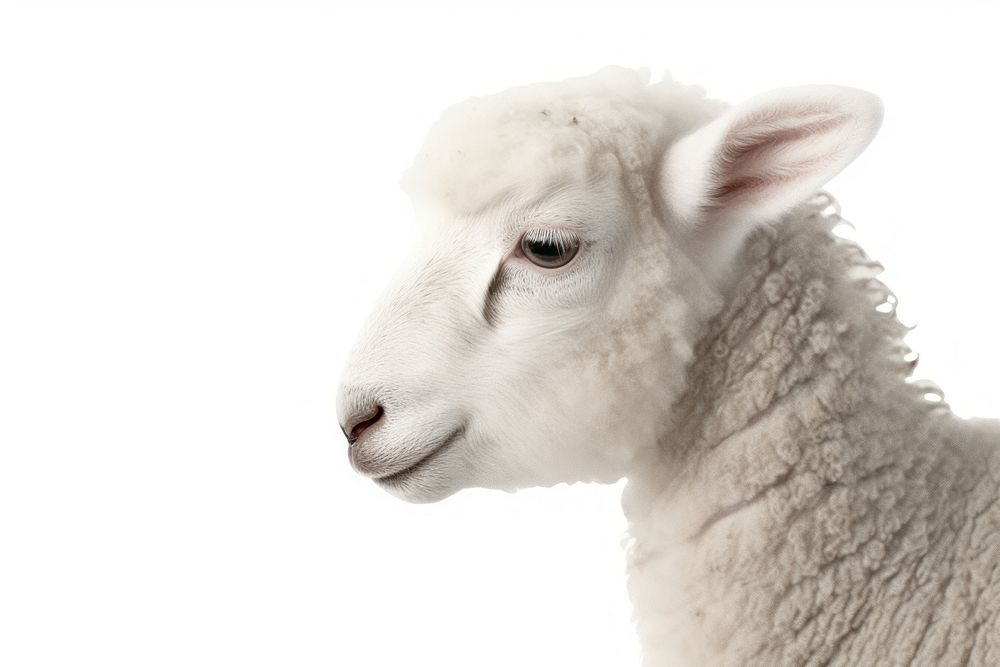 Farm animal livestock mammal sheep. AI generated Image by rawpixel.