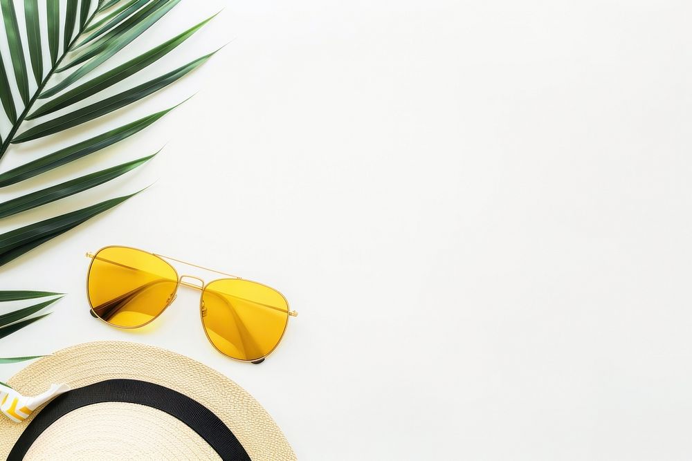 Summer backgrounds sunglasses tranquility. AI generated Image by rawpixel.
