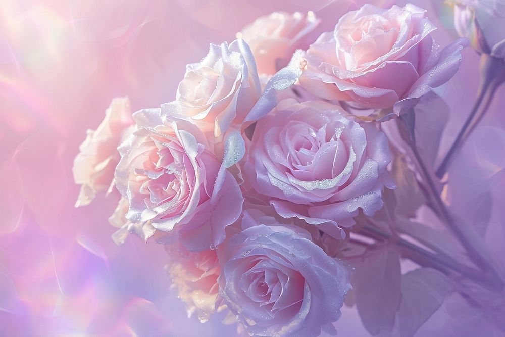 Rose bouquet blossom flower petal.