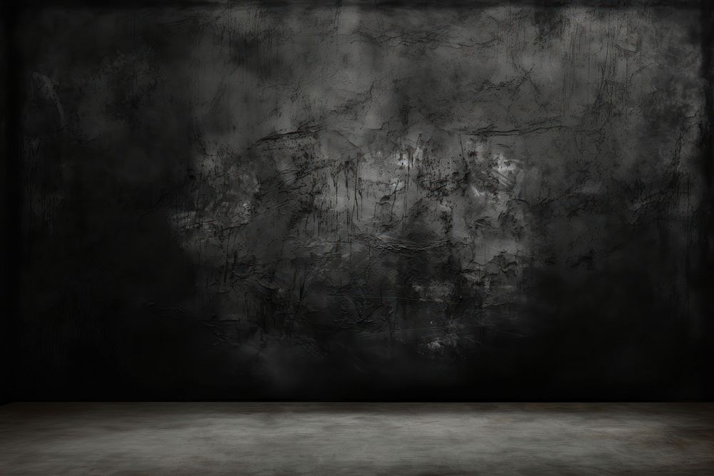 Roughly painted black wall texture architecture rough backgrounds. AI generated Image by rawpixel.