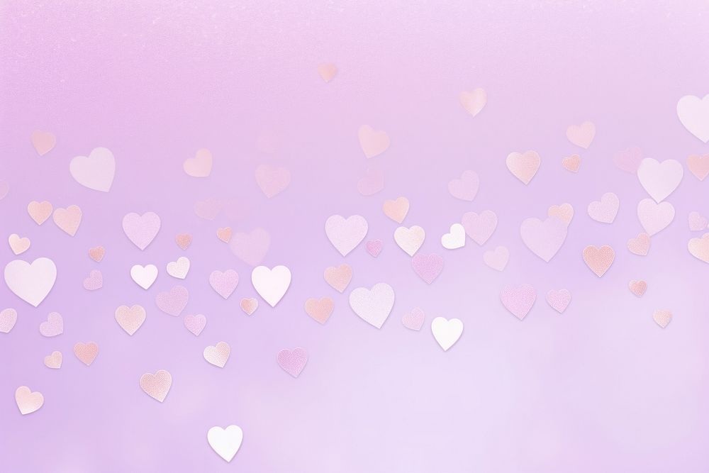  Hearts backgrounds purple petal. AI generated Image by rawpixel.