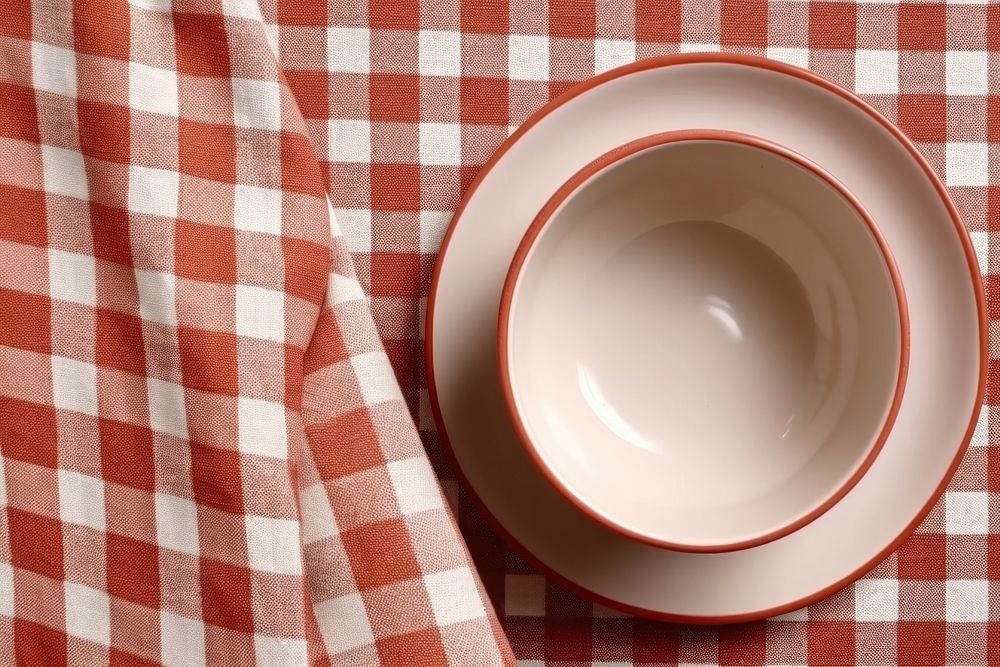 Plate  tablecloth ceramic saucer.